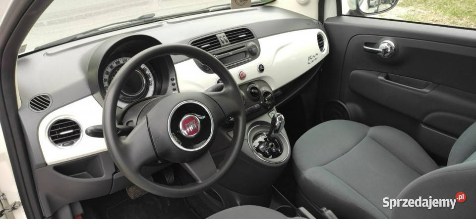 Fiat 500 Automat 114 Panoram dach I 2007