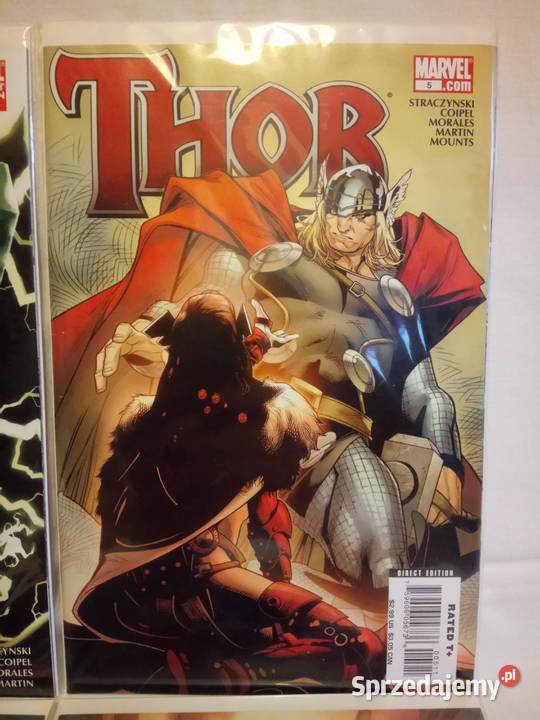 Komiksy Marvel Thor Straczynski Coipel 2007 USA Komiksy mazowieckie Warszawa