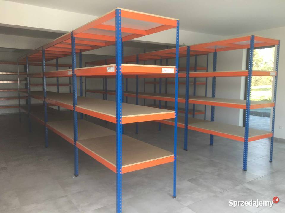 PORZĄDNE Regały Magazynowe CIĘŻKIE MOCNE TRWAŁE Kraków