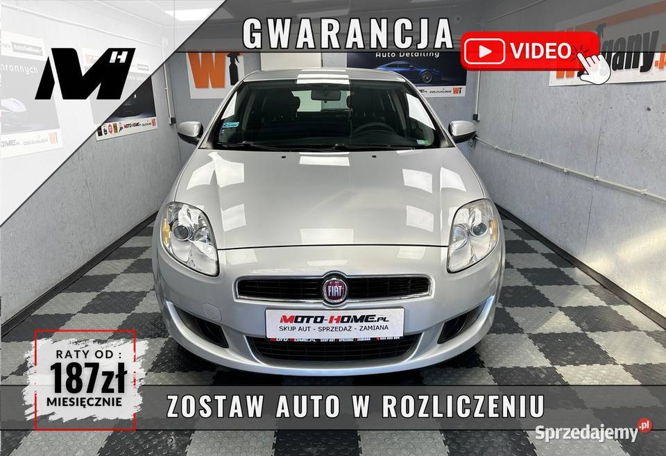 Fiat Bravo 76 tys przebiegu 1.4 Benzyna 6 biegów klimatyzacja