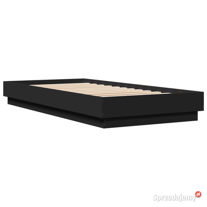 Rama łóżka z oświetleniem LED czarna 100x200 Warszawa sprzedam