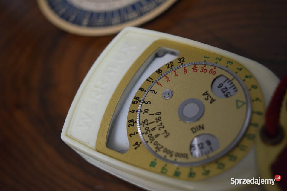 Zabytkowy światłomierz WERRALUX Tabela Piaseczno