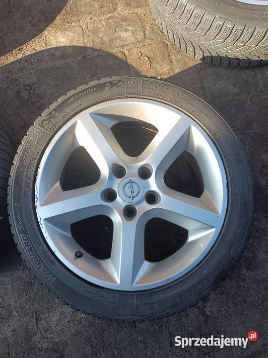 Koła zimowe Opel 5x110 17 opon 22545 R17 mazowieckie Ostrołęka