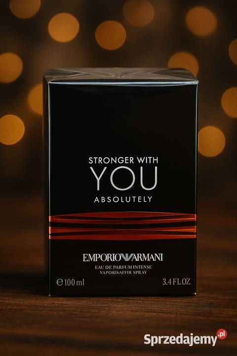 EMPORIO ARMANI STRONGER WITH YOU ABSOLUTELY NOWY Perfumy i wody Ostrów Mazowiecka
