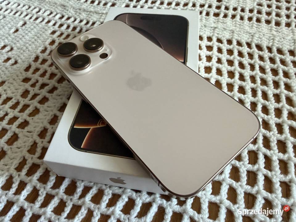 iPhone 16 Pro 128GB Desert Titanium stan bateria