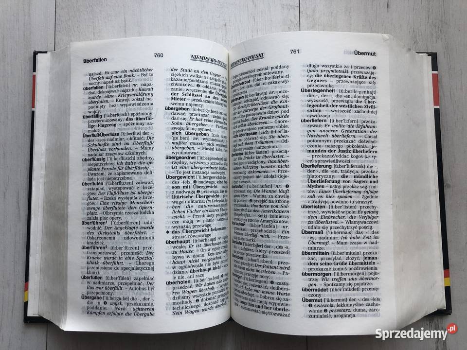 Słownik Polsko niemiecki plus gramatyka DELTA niemiecki Łódź