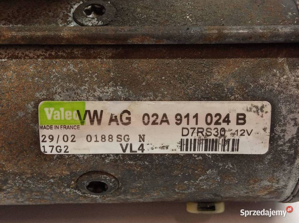 ROZRUSZNIK 02A911024B 19 TDI VW Volkswagen Bora