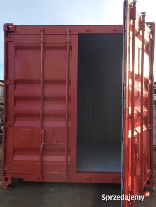 Kontener 10DVDC używany odmalowny Kokoszki