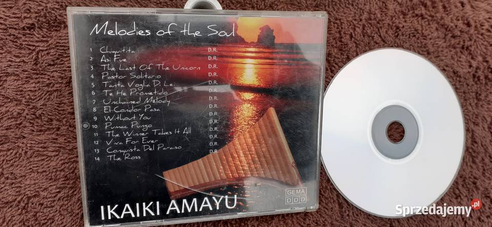 Ikaiki Amayu Melodies if the soul CD z muzyką kujawsko-pomorskie Tuszkowo