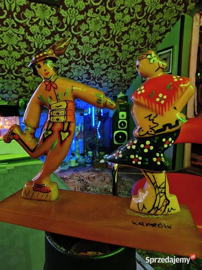 Ebonitowa figurka Suwałki