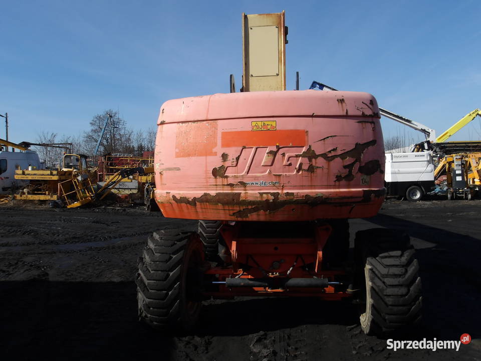 Podnośnik koszowy teleskopowy 28m 4x4 JLG 860SJ Pleszew sprzedam
