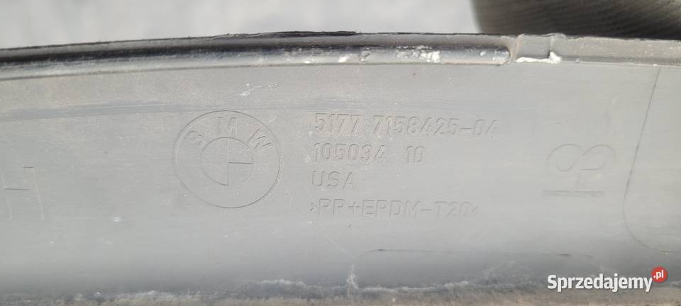 BMW X5 E70 LISTWA BŁOTNIKA LEWY TYŁ