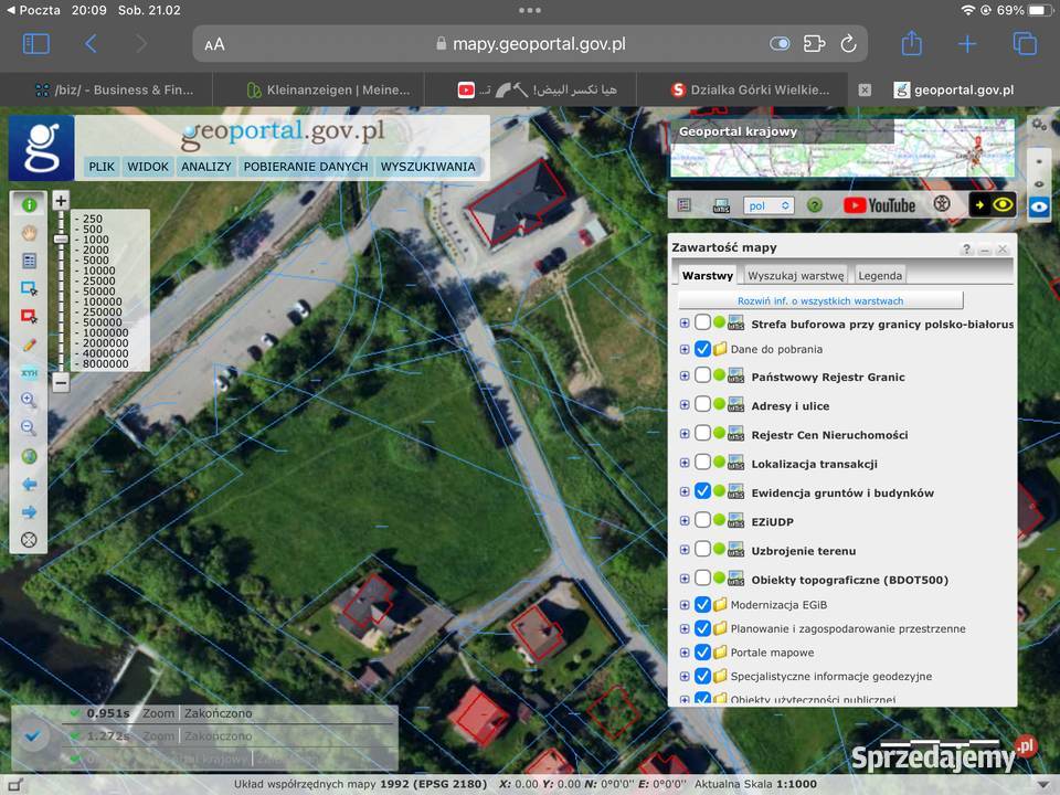 Dzialka Górki Wielkie