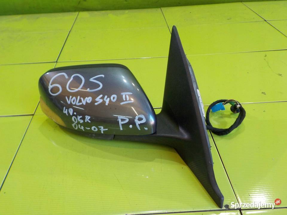 VOLVO S40 II 05 lusterko prawe osobowe