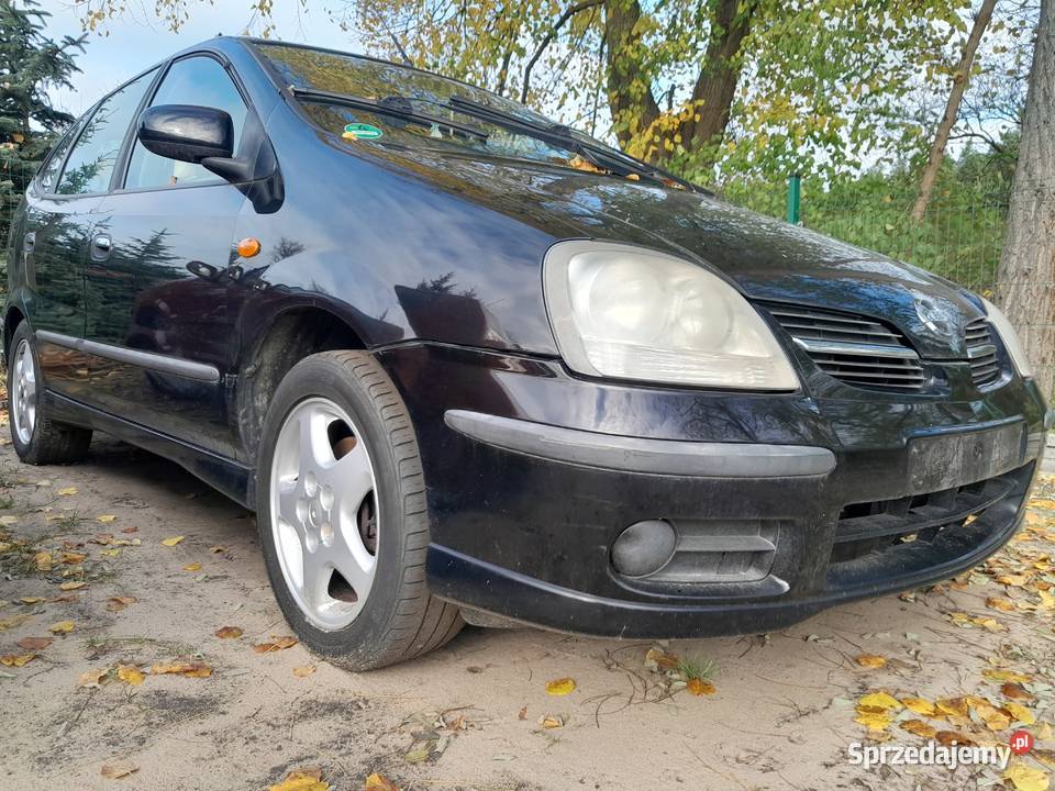 Nissan Almera Tino 18 benzyna 2003r Lift z de radio Wronki