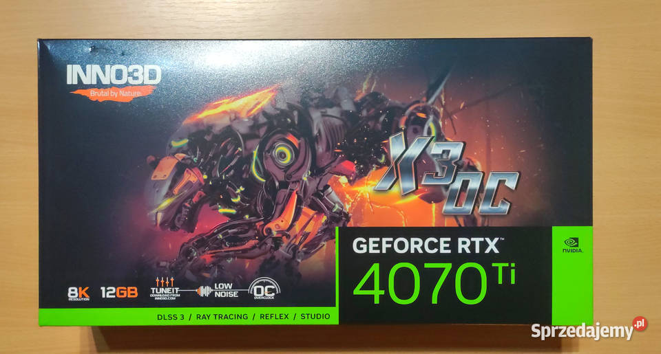 Karta graficzna GEFORCE INNO3D RTX 4070TI 12GB