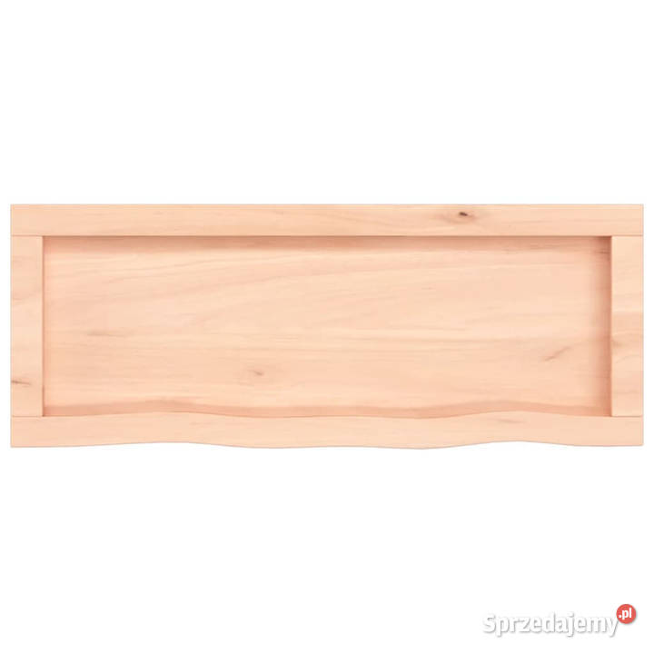 Półka 80x30x26 surowe lite drewno dębowe sprzedam