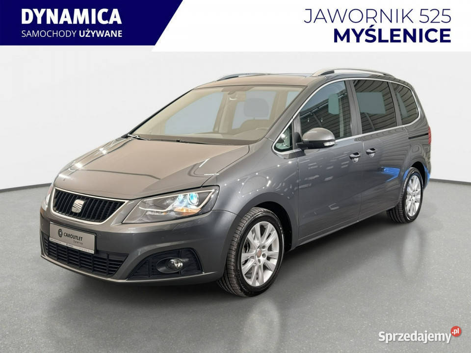 Seat Alhambra 20TDI 140 DSG 2014 r 7mio osobowy Myślenice