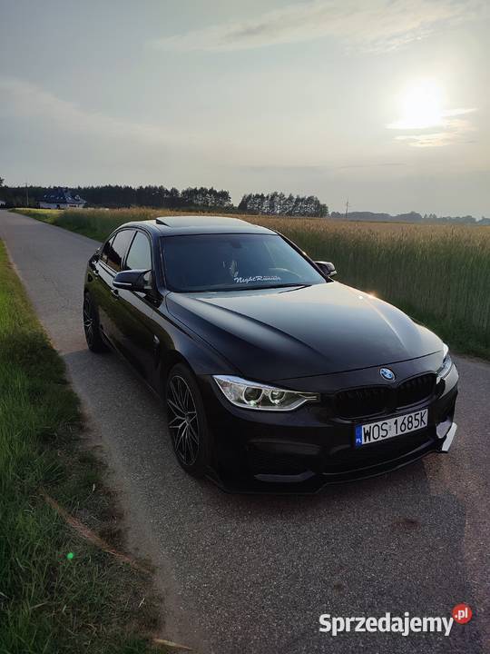 Bmw f30 328ix czarny Seria 3 mazowieckie Czerwin