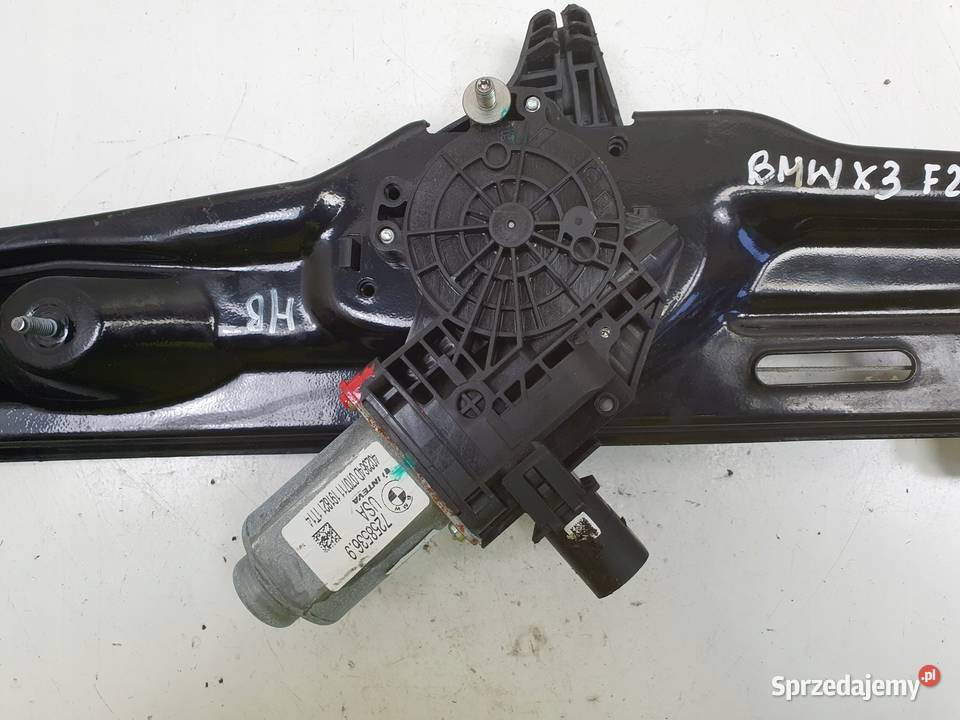 BMW X3 F25 PODNOŚNIK SZYBY prawy tył PASAŻERA Rudka