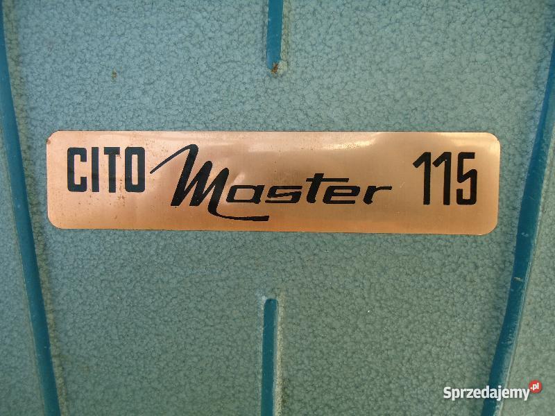 URZĄDZENIE Z BYŁEGO PRLu CITO MASTER 115 POWIELA Nowy Sącz sprzedam