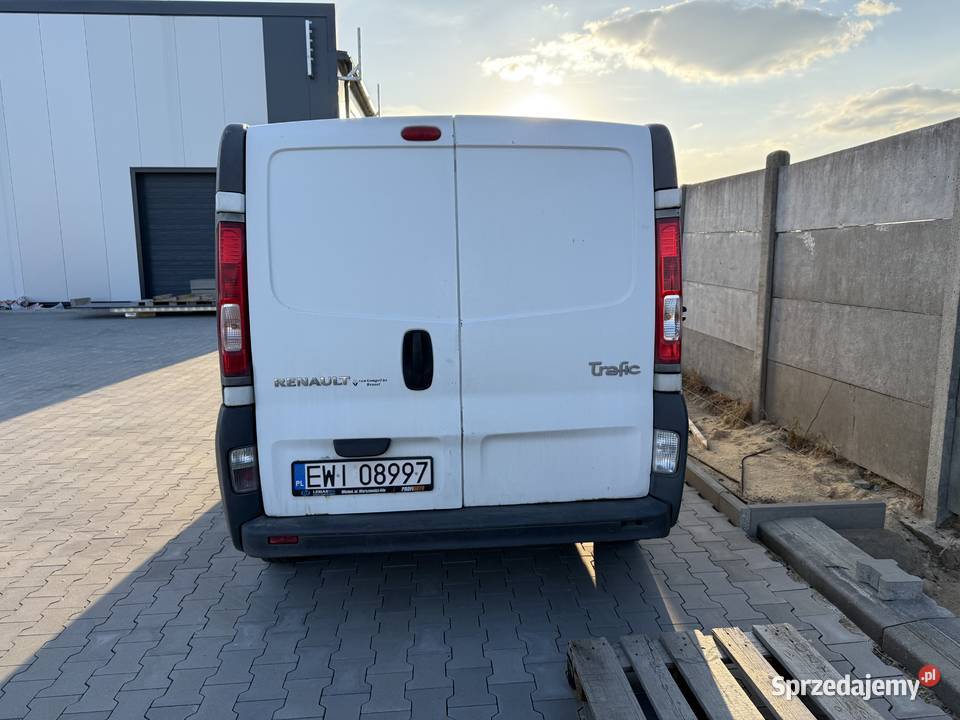 Renault Trafic Furgon 3 osobowy Bus dostawczak łódzkie Ruda