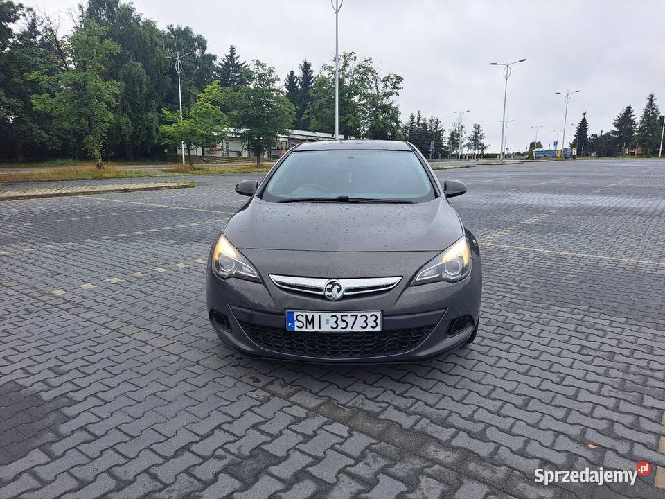 Opel Astra GTC 14 Turbo 2014 204tysKM Anglik Astra Samochody osobowe