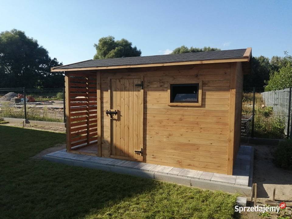 Domek narzędziowy Drewutnia pomieszczenie na mazowieckie Warszawa