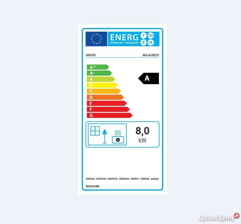 Wkład kominkowy MAJA 8 DECO