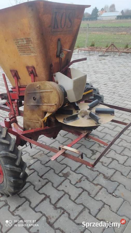 Rozsiewacz kos na pas do wapna nawozów może lubelskie Bełżyce