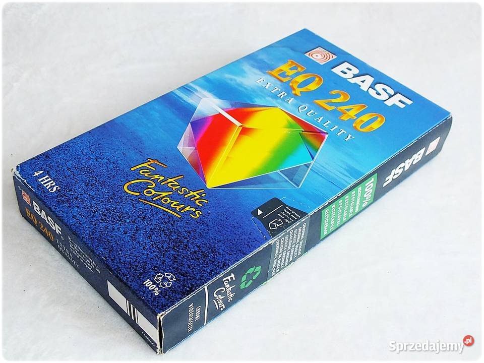 Kaseta VHS BASF Nówka z oryg fabrycznymi VHS lubuskie