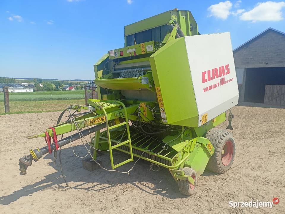 Prasa pasowa Claas variant 180 RC siatka rotor z Noże śląskie Pilica sprzedam