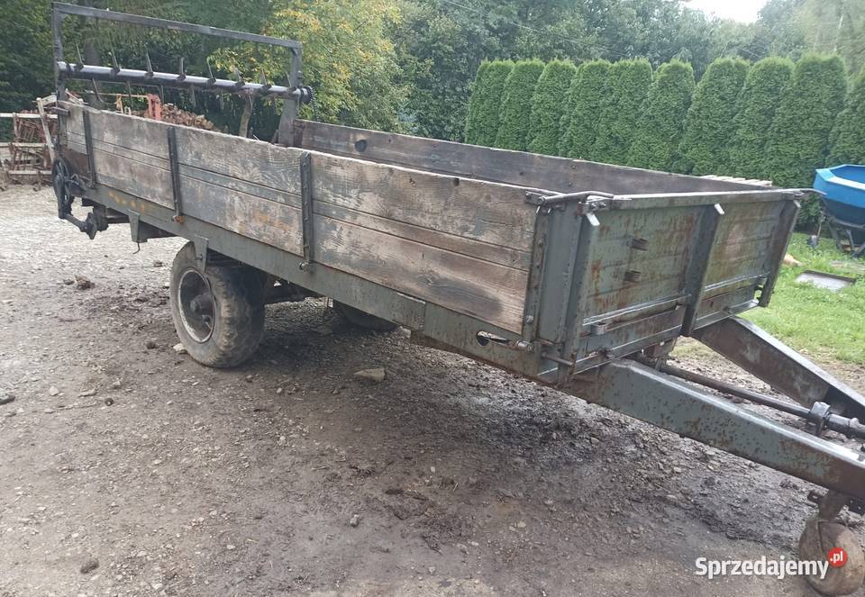 Rozrzutnik obornika polski Agromet 3t Pisarzowa