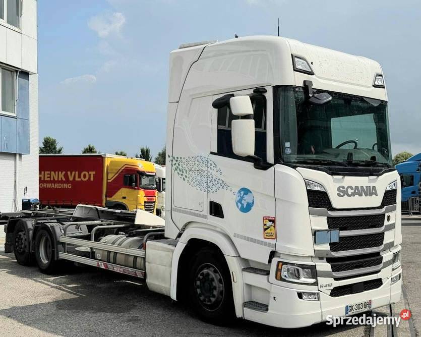 Bdf 6x2 Scania EUR 6 pod kontener do kontenerow Kontenery mazowieckie Warszawa sprzedam