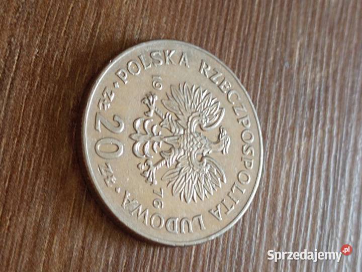 Sprzedam druga 20 zl 1976 r bzm Marceli Nowotko lubelskie Chełm sprzedam