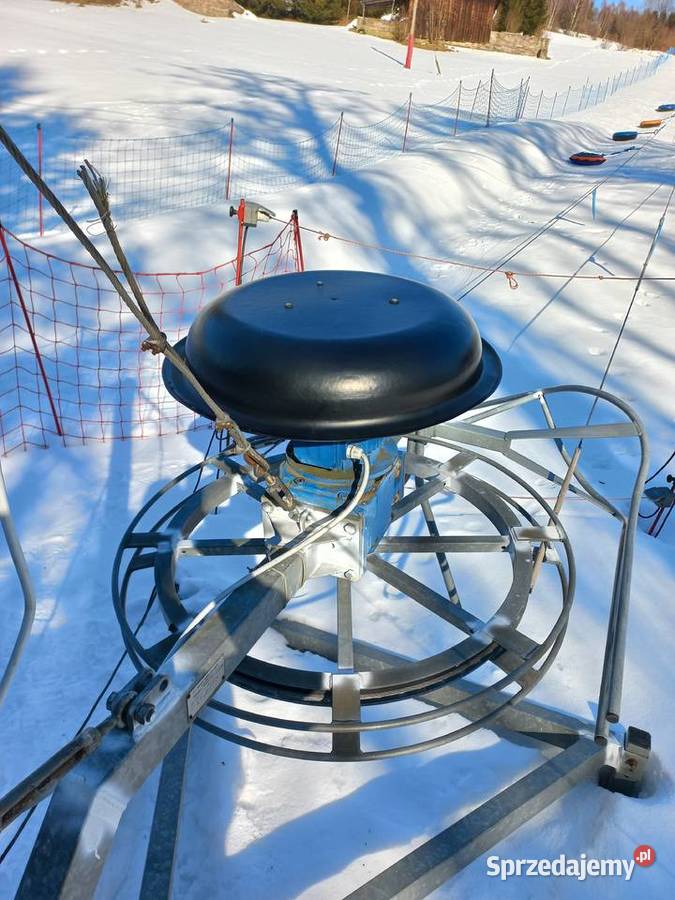 Wyciąg zaczepowy do snowtubingu i narciarzy 120m Pozostałe Wrocław sprzedam