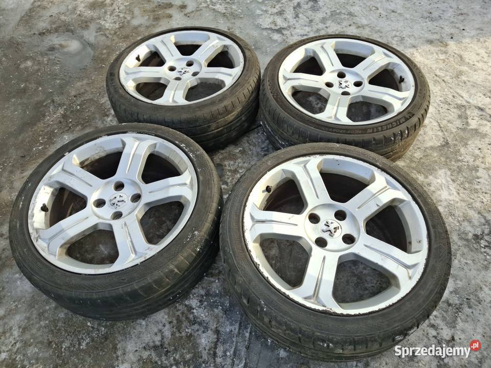 Peugeot 308 308cc alufelgi 5 sztuk 18 osobowe Warszawa