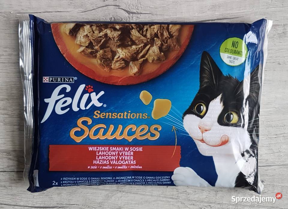 Felix Sensations mokra karma kota wiejskie smaki