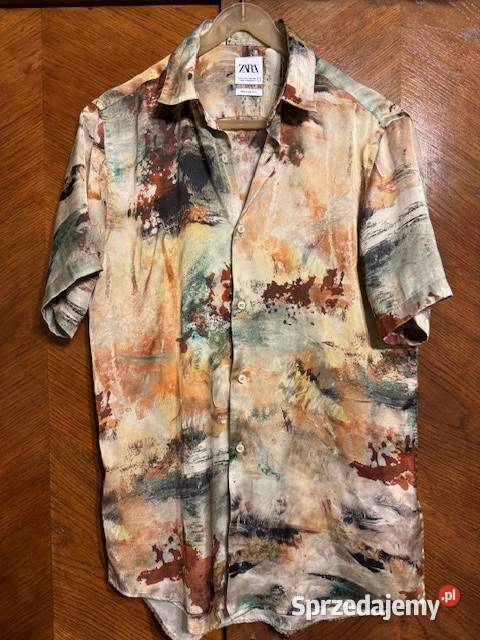 Zara koszula męska S z krótkim rękawem Rozmiar S Częstochowa sprzedam