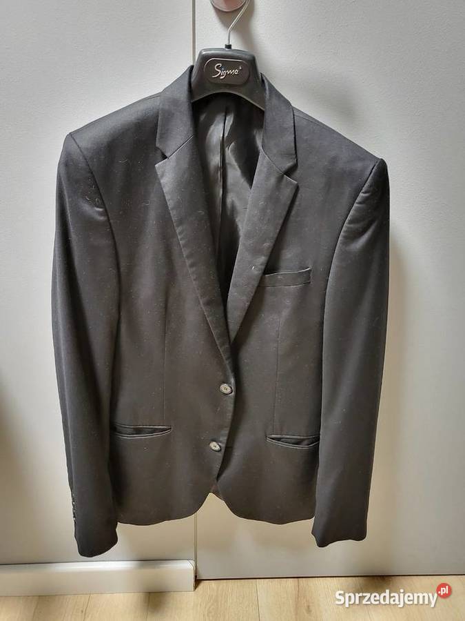 Klasyczny czarny garnitur marki Selected Homme Warszawa sprzedam