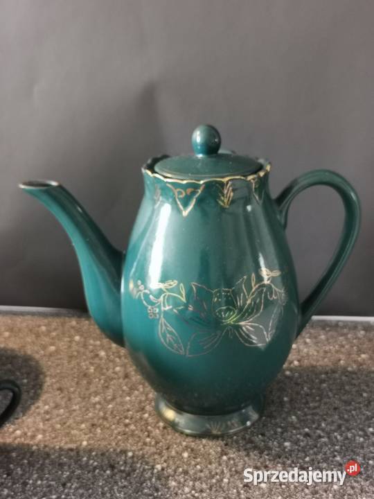 Zestaw Porcelany kawowy herbaciany D P R K Porcelana i szkło