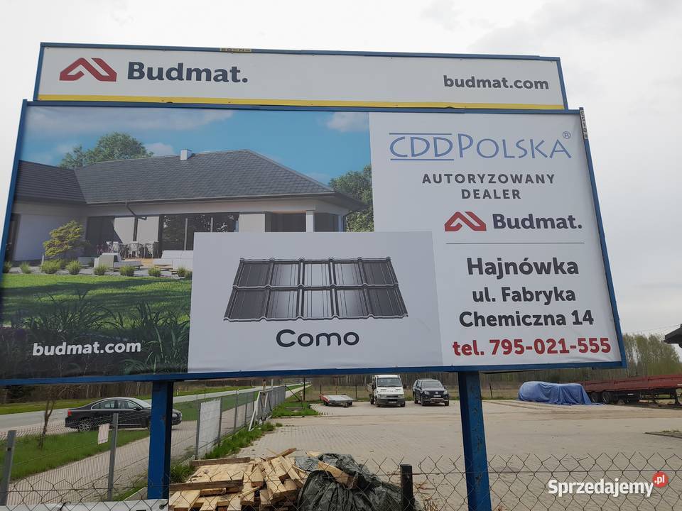 BUDMAT COMO DMATT blachodachówka 2modułowa