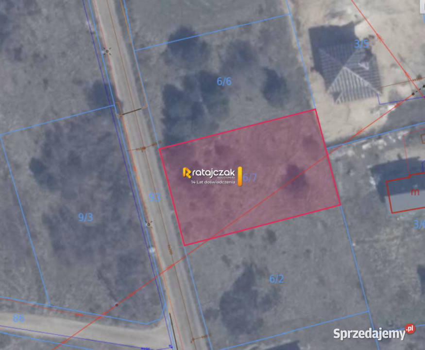 Działka 1030m2 Domatówko Słoneczna