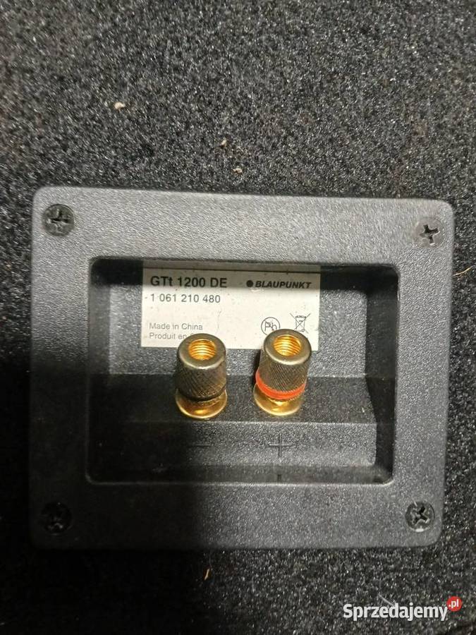 Tuba samochodowa Blaupunkt GTt 1200 DE gra na Wrocław