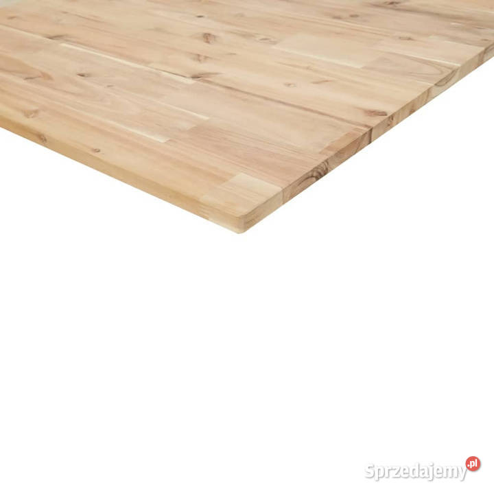 Blat do biurka 60x50x2 surowe drewno akacjowe Warszawa