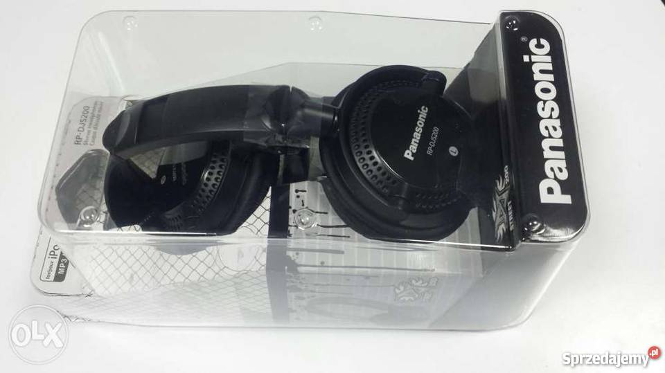 Nowe Słuchawki Panasonic RP DJ 200 Skierniewice