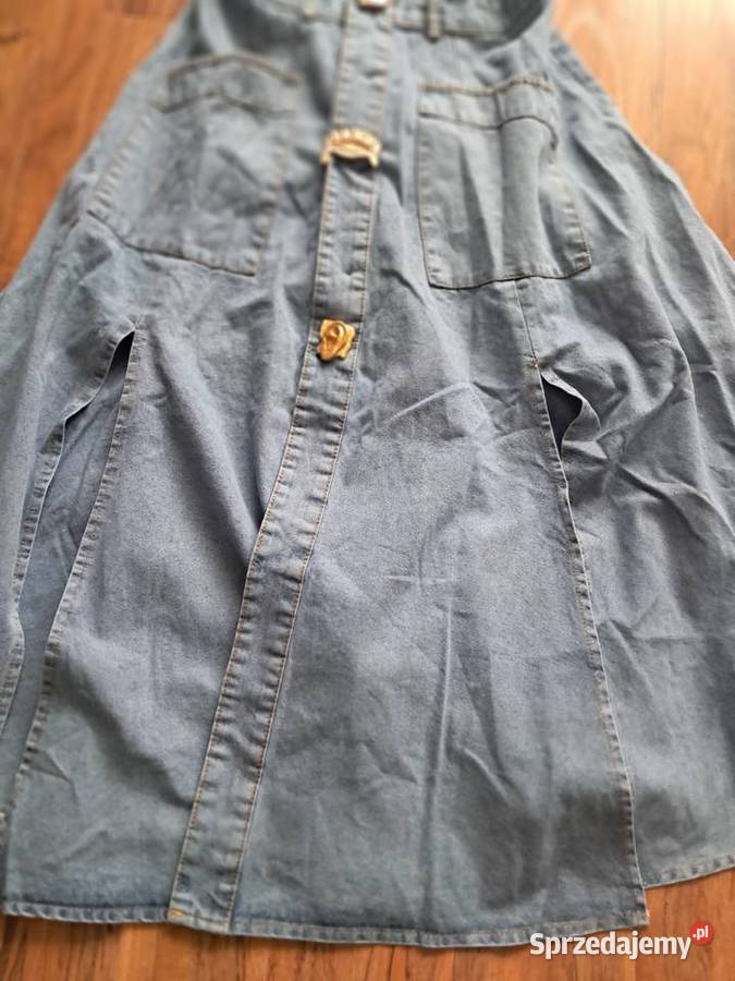 nowa długa zapinana sukienka jensowa rozmiar XS Sandomierz