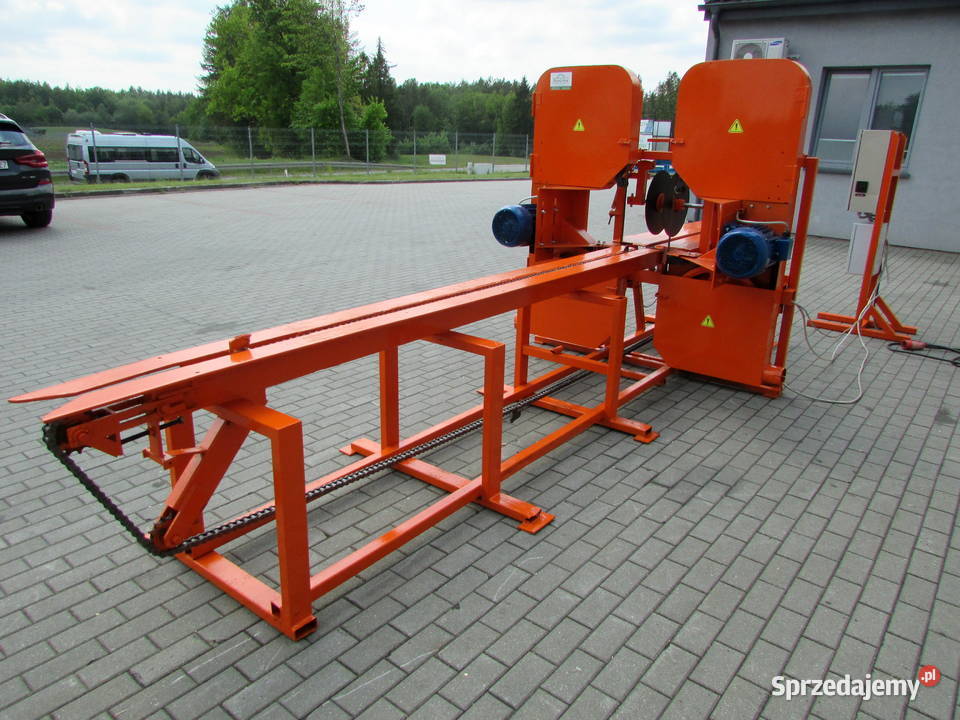 Trak taśmowy Pilarka taśmowa pionowa