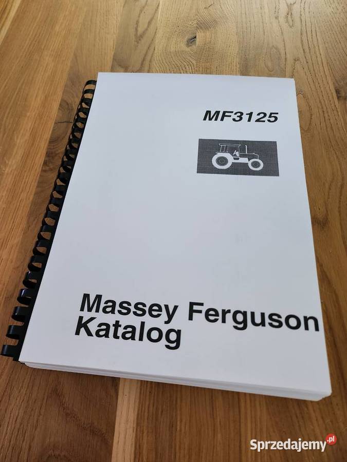 MASSEY FERGUSON 3125 katalog części Gdańsk sprzedam