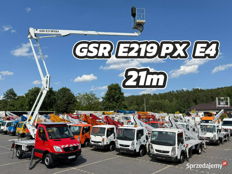 Mercedes Sprinter Zwyżka Podnośnik Koszowy GSR